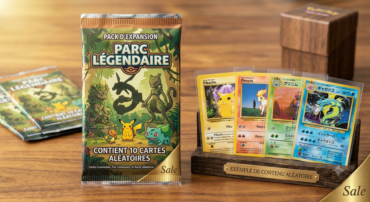 Lot de 4 carte pokémon